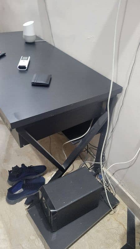 Black Computer Table For Sale 1