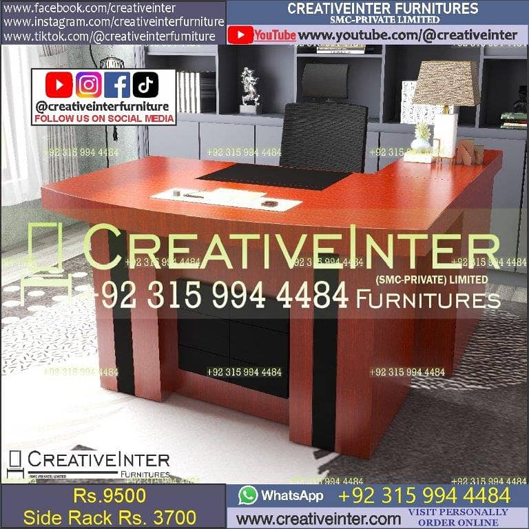 Office table study desk sofa chair workstation computer meeting 19