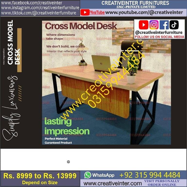 Office table study desk sofa chair workstation computer meeting 10