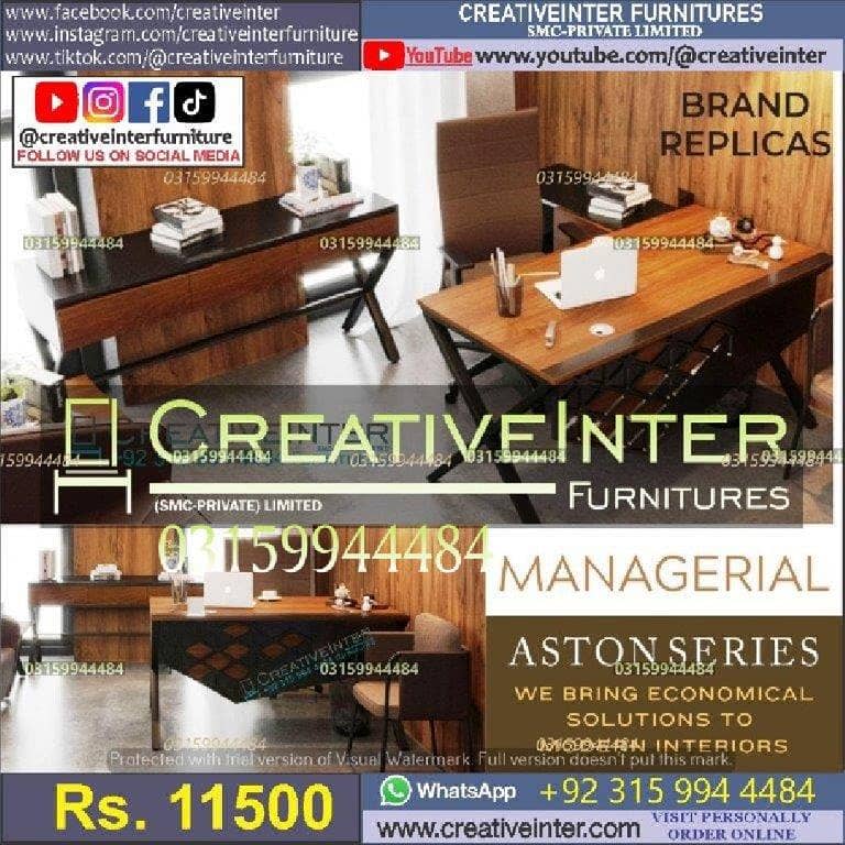 Office table study desk sofa chair workstation computer meeting 17