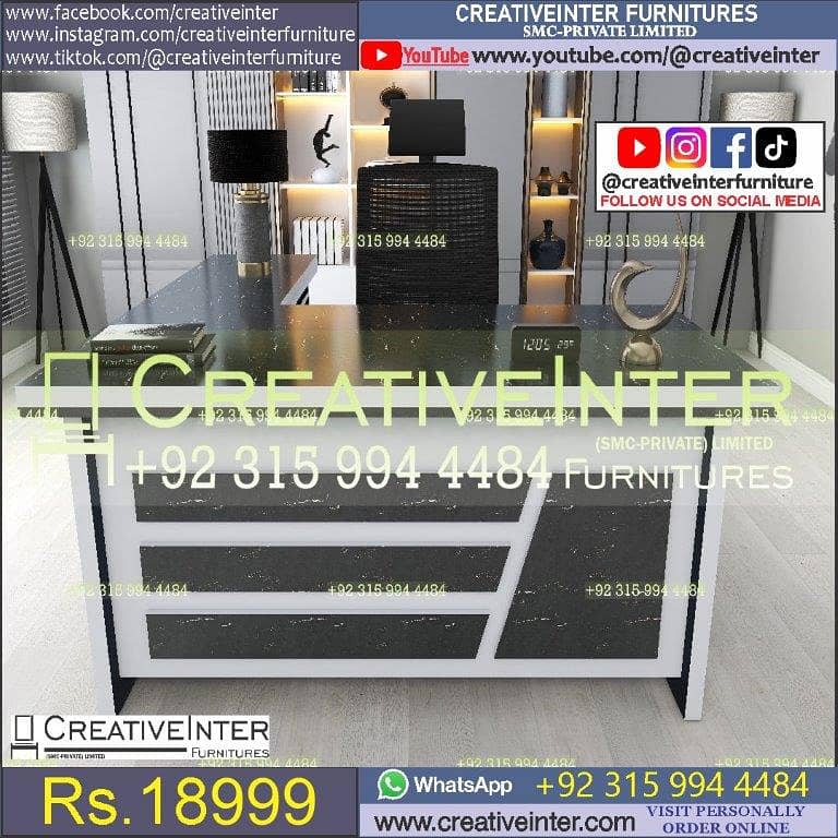 Office table study desk sofa chair workstation computer meeting 17