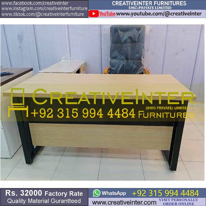 Office table study desk sofa chair workstation computer meeting 9