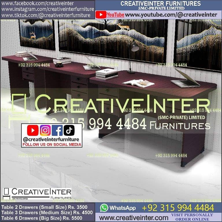 Office table study desk sofa chair workstation computer meeting 1