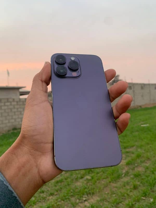 iphone 14 pro max dual approved 256gb exchange possible 0