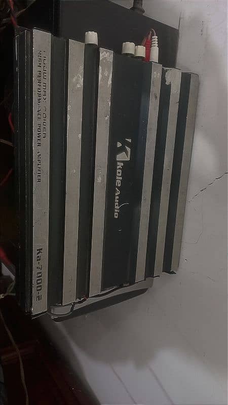 2 Full Size Speaker with Best Amplifier. 3