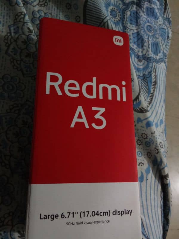 redmi A3 10/10 codition All accesries Available 1