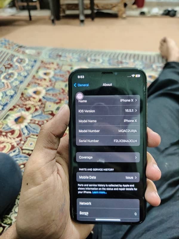 IPHONE X NON PTA , EXCHANGE POSSIBLE 2