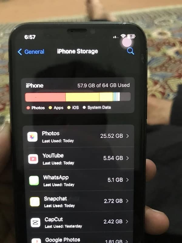 IPHONE X NON PTA , EXCHANGE POSSIBLE 11