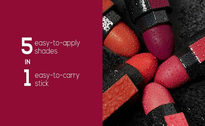 5 in 1 Lipstick Matte lipsticks Waterproof 2