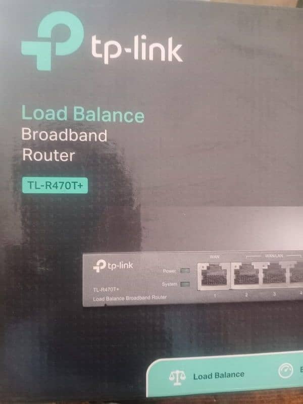 tp link TL-R470T+ load balancer 0