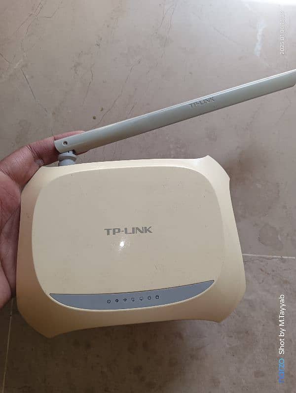Single antina TP-Link router 0
