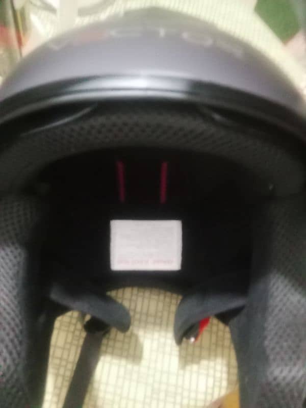 Victor helmet with 3 option half full and sunglasses 3