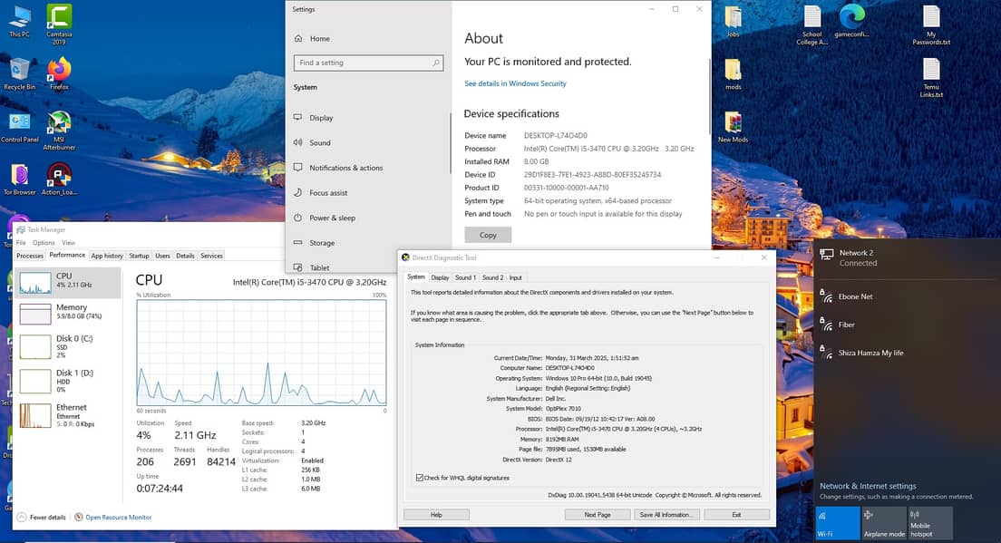 Dell i5 3rd Generation Tower 2
