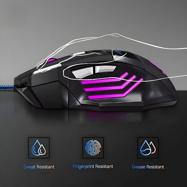 Black Shark MAKO M6 Professional 3200 DPI Gaming Mouse 7 Buttons 4