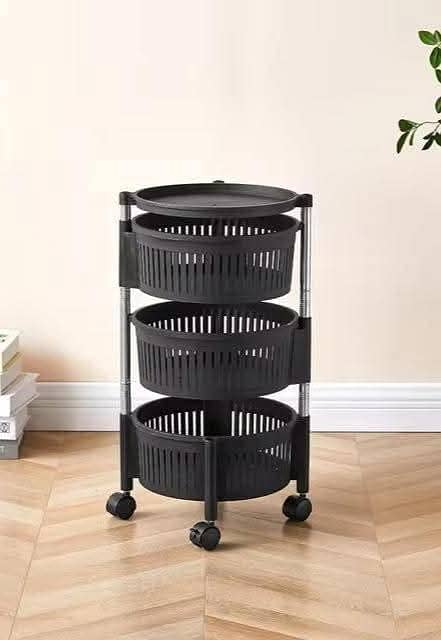 3 - Tier Vegetable - Fruit Organizer 0