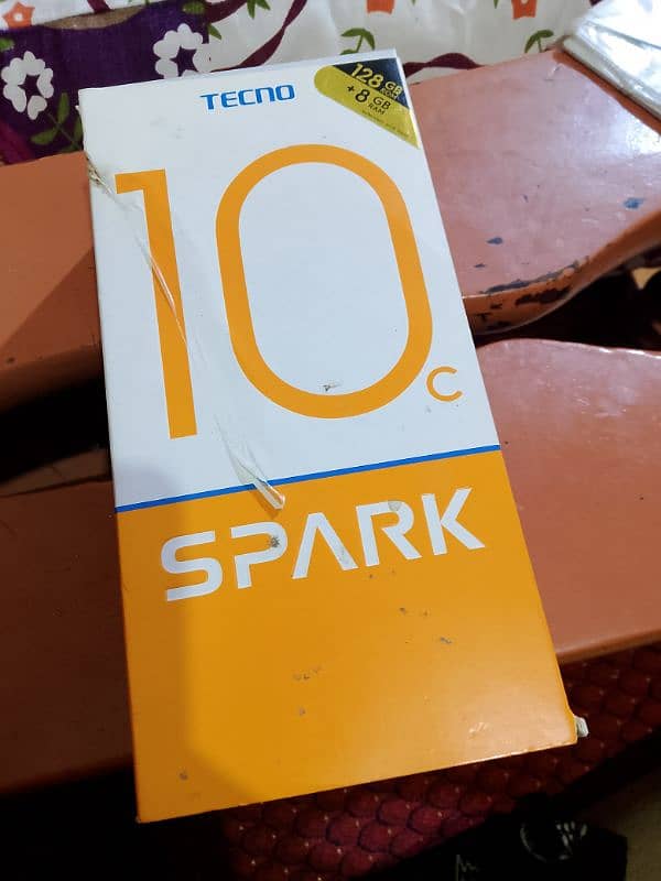 Tecno spark 10c 4+4 128 all okay 2
