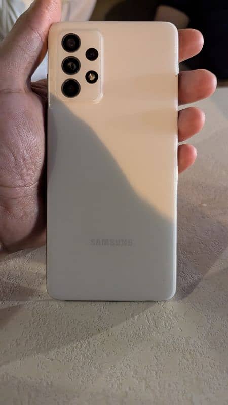 Samsung Galaxy A52s 5g with original box Pta approved. 1