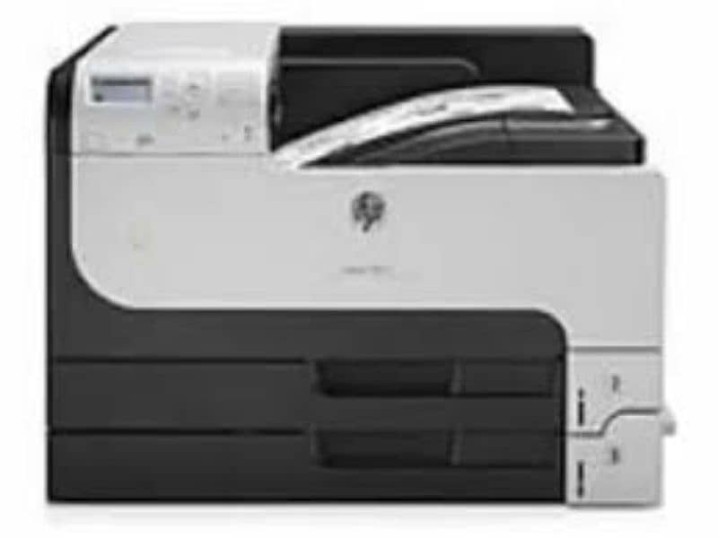HP laserjet A3 printer M712d for sale 0
