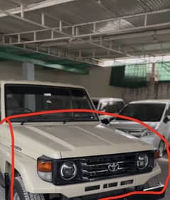 Land cruiser rkr full front face available