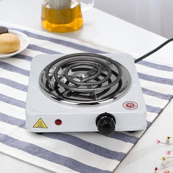 Compact Electric Stove – Stainless Steel, Portable & Efficient 3