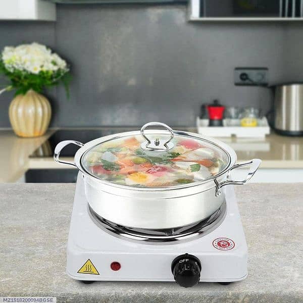 Compact Electric Stove – Stainless Steel, Portable & Efficient 9