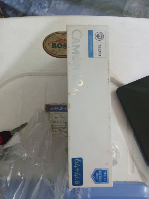 Tecno camon 12 with box 4 64 9