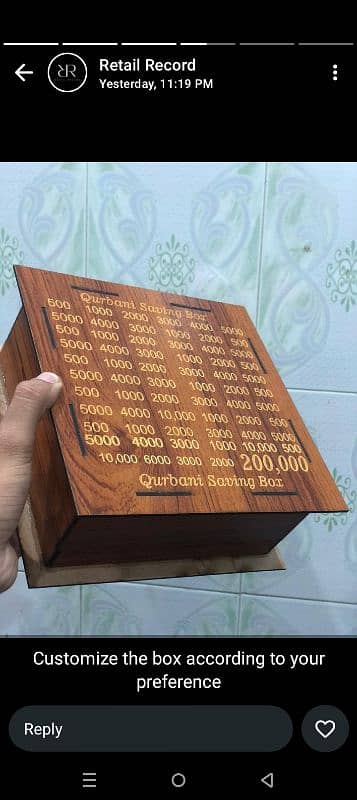 saving box 0