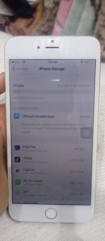 Iphone6plus PTA approved in low price. 7