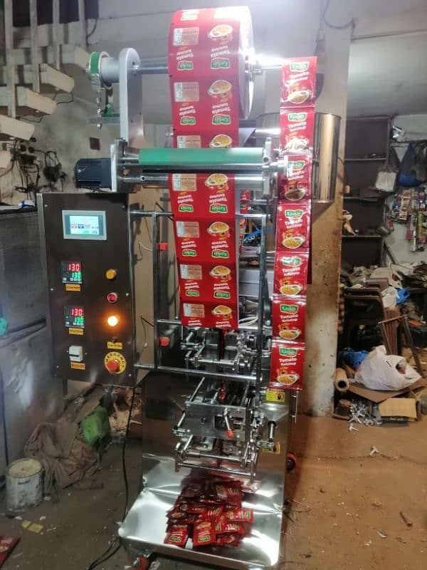Packing Machine For Multiple Products Spices Salt Rice Spices Granual 12