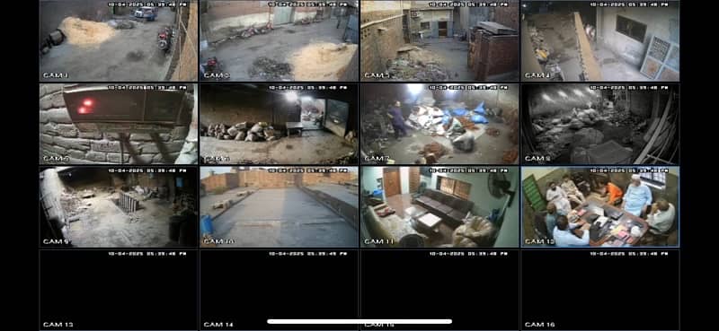 dahua 2 mp Camera dahua Dvr 4 ch bnc+dc power supply HDD 500 gb 11