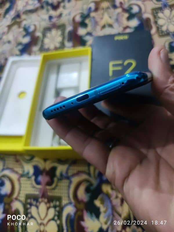 Poco f2 pro 13/256 GB dual Sim official PTA approved full box 11