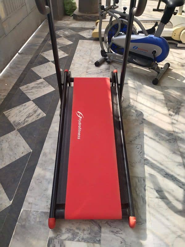 new box pack manual treadmill rollers exercise machine running walking 6