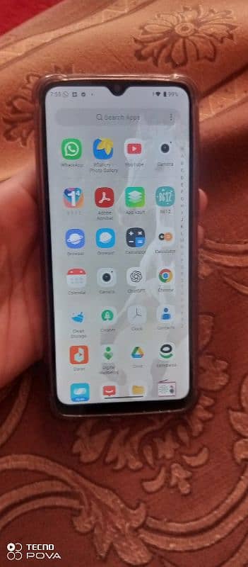 Redmi A 3 10/10 condition 4 +4 =8 gb ram and memory =128. 8