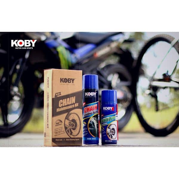 Koby Chain Maintenance Kit for Bike Motorcycle - For CD 70/125/100 1