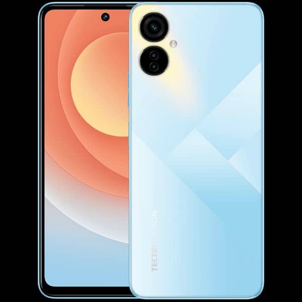 tecno camon 19 new 6+6 128 mobile and charger 0