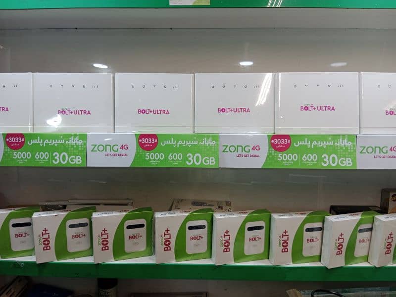 Zong 4G Bolt USB Bolt+ Cloud Bolt Ultra Modem Router eSim Available 0