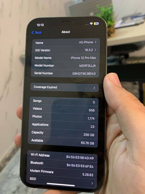 Iphone 12 pro max 256 GB Non PTA Factory Unlocked 2