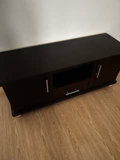 LCD stand (48x16 inch) with 2 cupboards
