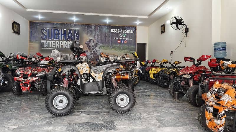 4 × 4 Hydraulic Disk Breaks 125cc Hammer Jeep Atv Quad  Deliver In All 4