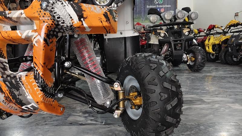 4 × 4 Hydraulic Disk Breaks 125cc Hammer Jeep Atv Quad  Deliver In All 5