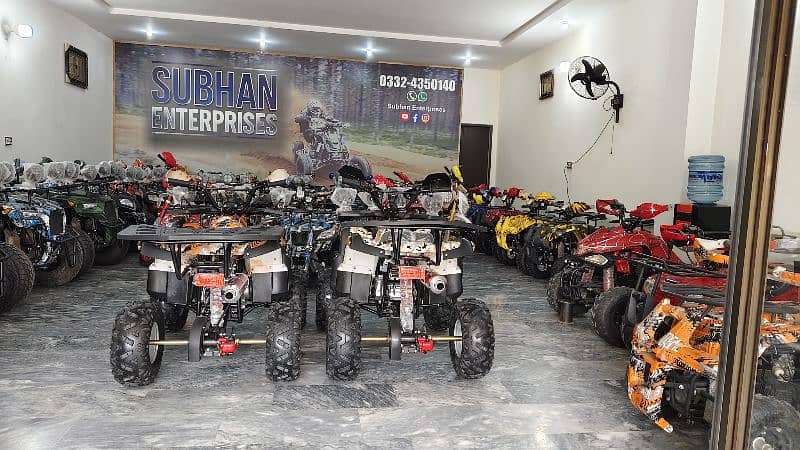 4 × 4 Hydraulic Disk Breaks 125cc Hammer Jeep Atv Quad  Deliver In All 8