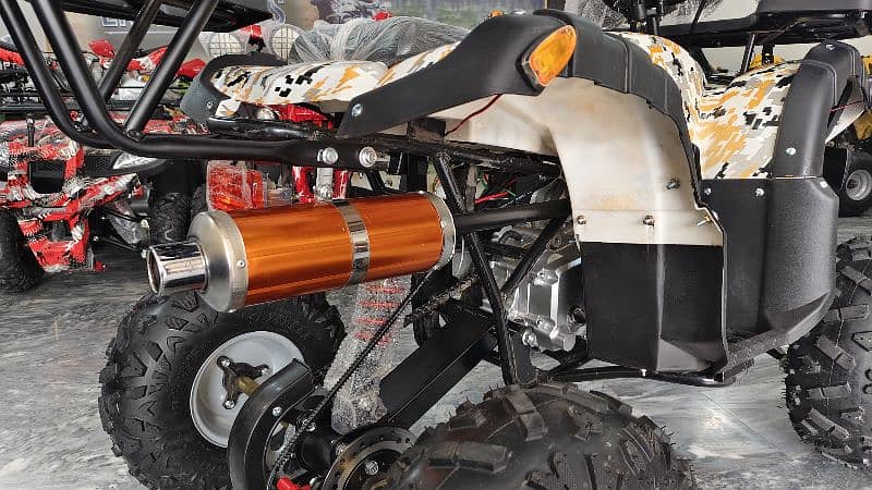 4 × 4 Hydraulic Disk Breaks 125cc Hammer Jeep Atv Quad  Deliver In All 11