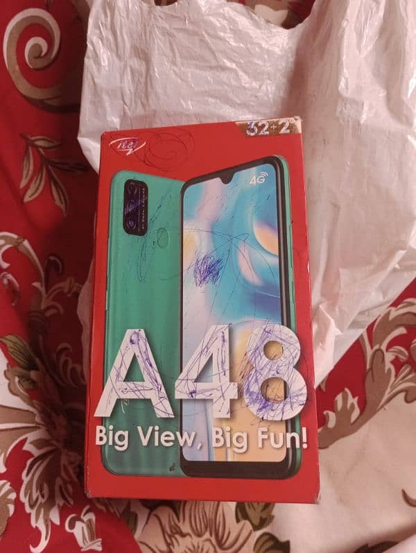 itel a48 2 32 with box 4