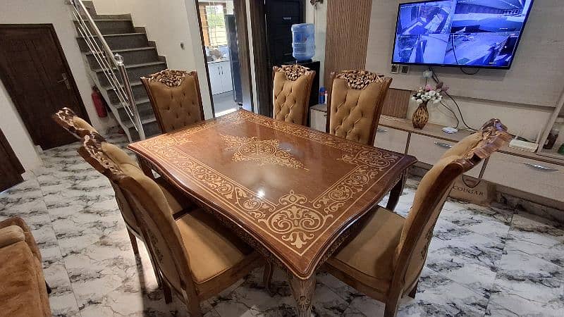 Six seaters  Dining Table 2