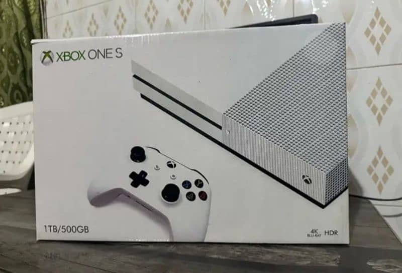 Xbox One S   1TB Lush Condition 1