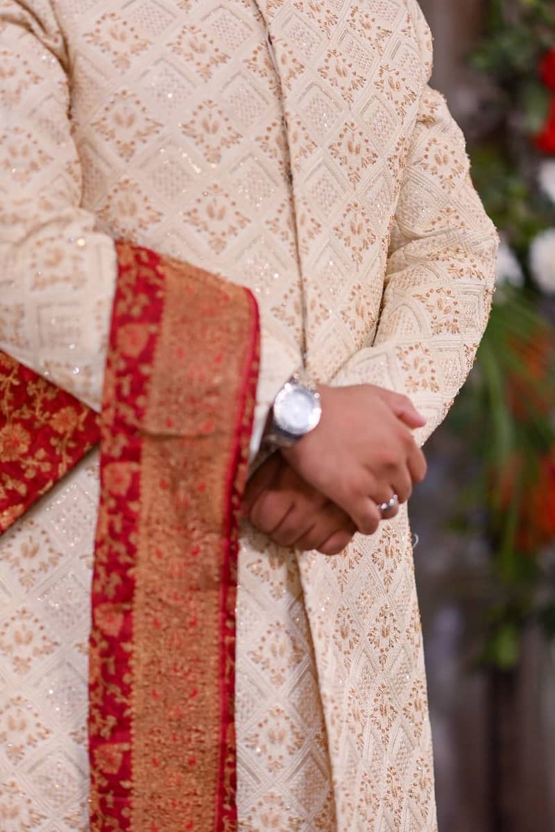 Sherwani Complete Set Available - Sherwani, Inner, Kulha and 1