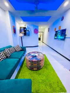 1 bedroom fully luxury furnished appartment available for rent in Civic centre reasonable rent