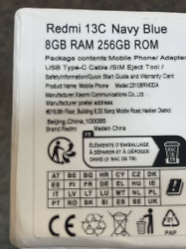 redmi 13 c Non pta 5