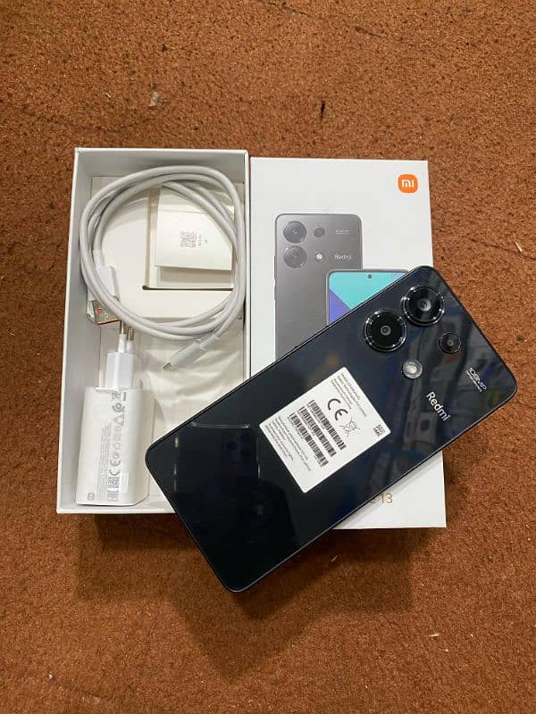 redmi note 13 only open box 8GB  & 256GB 0