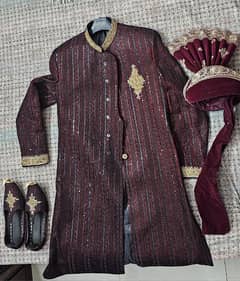 Sherwani, Khussa and Kulla